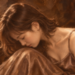 茶色のオーラの女性