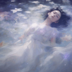 光に浄化される、命の泉に満たされる。