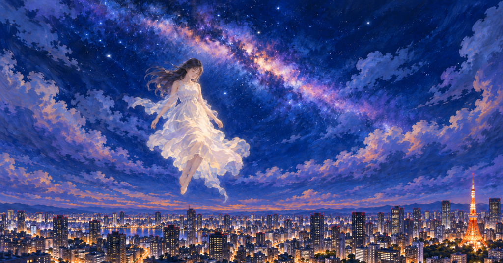 夜の光、朝のしじま
